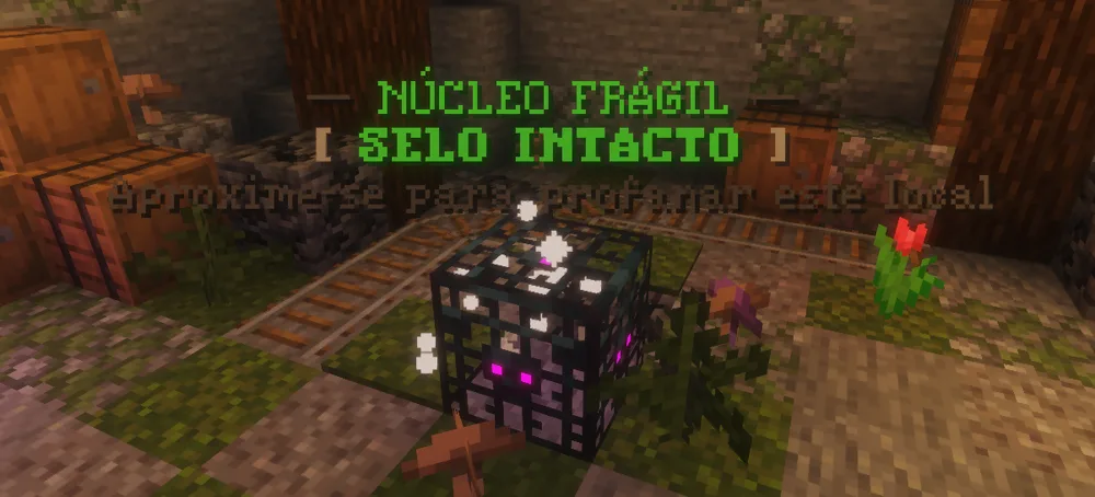 Gerador com holograma de status